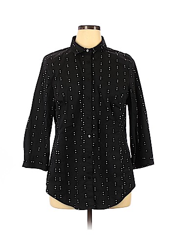 Worthington Long Sleeve Button-Down Shirt (view 1)