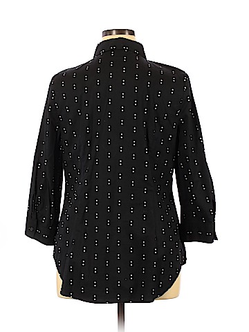 Worthington Long Sleeve Button-Down Shirt (view 2)