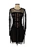 BCBGMAXAZRIA 100% Polyester Black Cocktail Dress Size XXS - photo 1