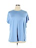 Nike 100% Polyester Blue Active T-Shirt Size 3X - photo 1