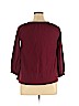 Old Navy Burgundy Long Sleeve Top Size XL - photo 2