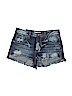 Bullhead 100% Cotton Blue Denim Shorts Size 7 - photo 1
