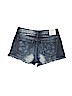 Bullhead 100% Cotton Blue Denim Shorts Size 7 - photo 2