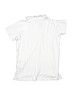 Lands' End 100% Cotton White Short Sleeve Polo Size 10 - 12 - photo 2