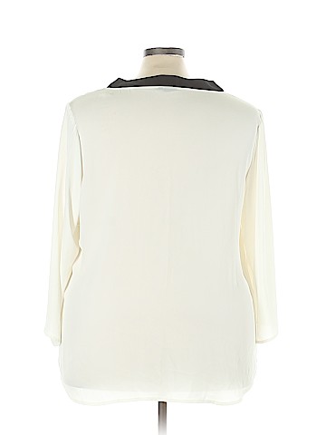 Kaari Blue Long Sleeve Blouse (view 2)