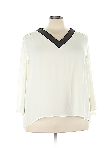 Kaari Blue Long Sleeve Blouse (view 1)