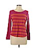 Talbots 100% Cotton Pink Long Sleeve T-Shirt Size L (petite) - photo 1