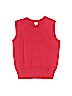 Old Navy 100% Cotton Red Sweater Vest Size 3T - photo 1