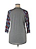 Lularoe Gray 3/4 Sleeve T-Shirt Size XL - photo 2