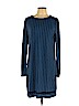 MICHAEL Michael Kors Blue Casual Dress Size L - photo 1