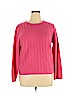 Talbots 100% Cashmere Pink Cashmere Pullover Sweater Size 1X - photo 1