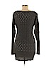 It's Our Time 100% Acrylic Gray Casual Dress Size M - photo 2