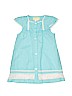 Bumble Bee Lace Blue Dress Size 4T - photo 1