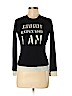 Moschino Jeans Black Long Sleeve Top Size 8 - photo 1