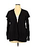 August Silk Black Cardigan Size XL - photo 1