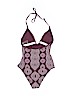 Radio Fiji Burgundy One Piece Swimsuit Size S - photo 2