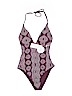 Radio Fiji Burgundy One Piece Swimsuit Size S - photo 1