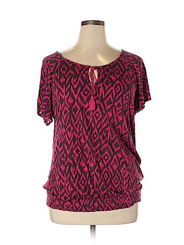 INC International Concepts Short Sleeve Top (view 1)