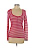 Juicy Couture 100% Cotton Pink Long Sleeve Henley Size M - photo 1