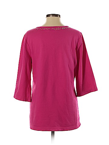 Quacker Factory 3/4 Sleeve Top (view 2)