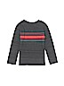 Cat & Jack 100% Cotton Stripes Gray Long Sleeve Henley Size 5T - photo 2