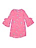Beautees 100% Polyester Floral Pink Dress Size 7 - photo 2