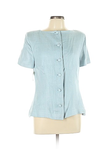 David Warren Short Sleeve Blouse (view 1)
