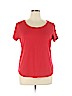 Westport Red Short Sleeve Top Size 1X - photo 1