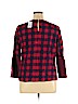 J. Crew Factory Store 100% Cotton Red 3/4 Sleeve Blouse Size 16 - photo 2