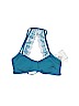 Laundry by Shelli Segal Blue Swimsuit Top Size XS - photo 1