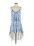 T-Bags Los Angeles 100% Rayon Blue Cocktail Dress Size S - photo 1