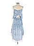 T-Bags Los Angeles 100% Rayon Blue Cocktail Dress Size S - photo 2