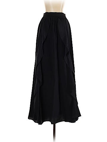 BCBGMAXAZRIA Silk Skirt (view 2)
