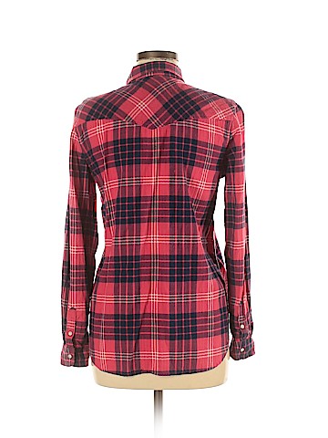 American Eagle Outfitters Long Sleeve Button-Down Shirt (view 2)