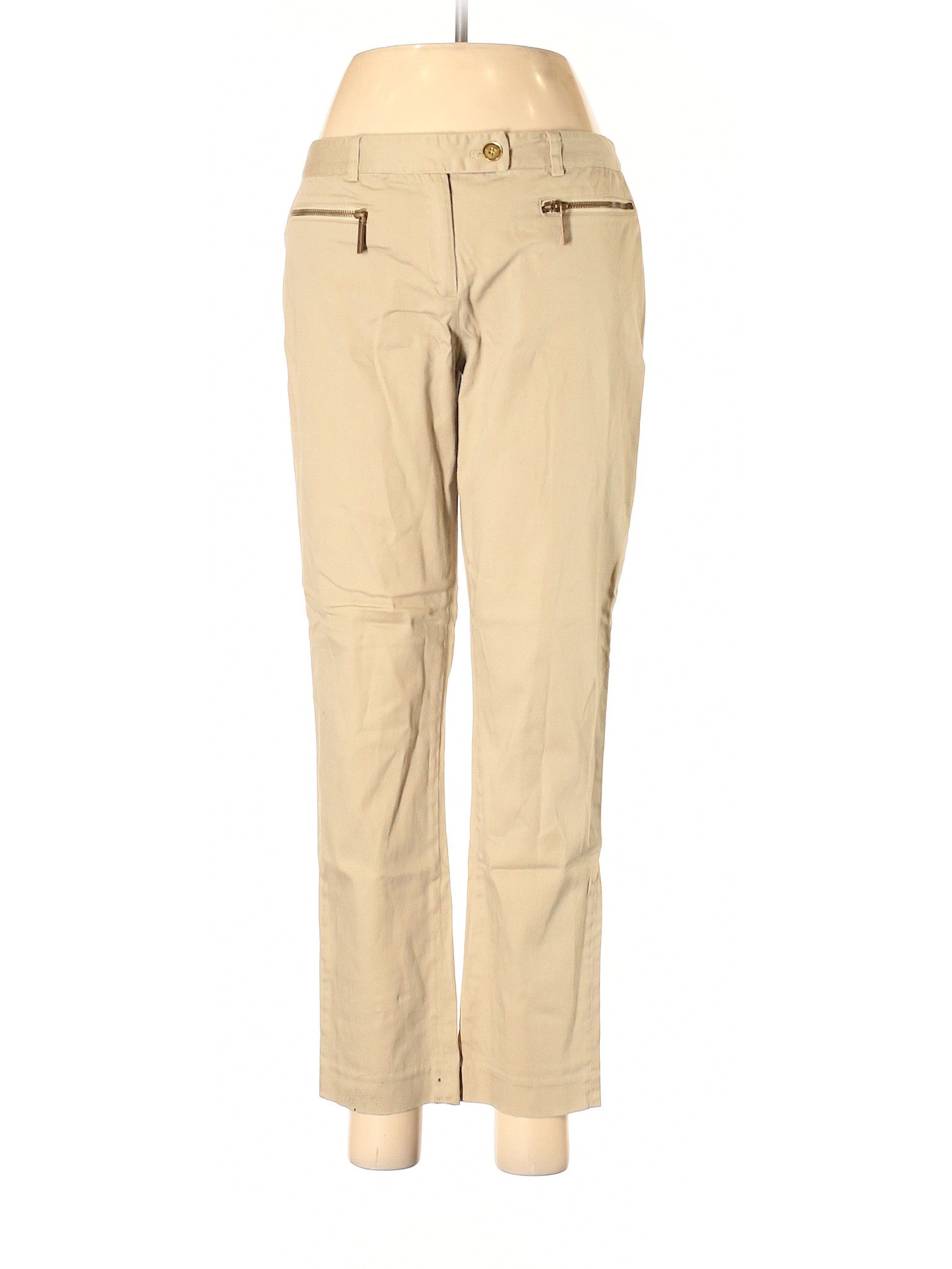 MICHAEL Michael Kors Women Brown Khakis 6 | eBay