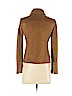Ann Taylor Brown Faux Leather Jacket Size XS (petite) - photo 2