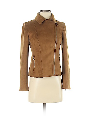 Ann Taylor Faux Leather Jacket (view 1)