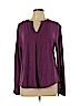 Ann Taylor LOFT Purple Long Sleeve Top Size XL - photo 1