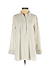 Aerie White Long Sleeve Button-Down Shirt Size S - photo 1