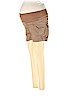 Bella Vida Maternity Brown Khaki Shorts Size S - photo 1