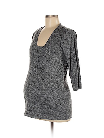 A Pea in the Pod 3/4 Sleeve Top (view 1)