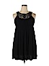 Candie's 100% Rayon Black Casual Dress Size XL - photo 1