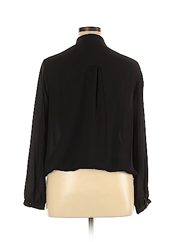 NY Collection Long Sleeve Blouse (view 2)