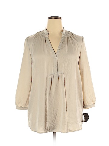 Mossimo Long Sleeve Blouse (view 1)