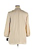 Mossimo 100% Polyester Tan Long Sleeve Blouse Size XL - photo 2