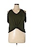 Lascana Green Short Sleeve Top Size XL - photo 1