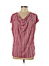 Liz Claiborne Red Short Sleeve Top Size XL - photo 2