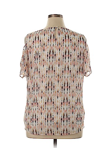 Roz & Ali Short Sleeve Blouse (view 2)