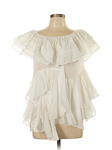 Dina Agam Short Sleeve Blouse (view 1)