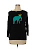 Crown & Ivy Black Pullover Sweater Size XL - photo 1